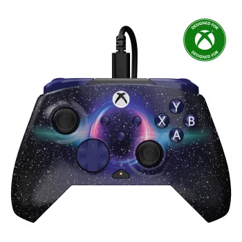 Turtle Beach Rematch Advanced kabelgebundener Controller für Xbox und PC, Dark Cosmos (TBC-2404-05)