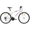 BIKE CITY MILANO 26 Weiß/Rosa Damen City Bike 6-Gang Shimano