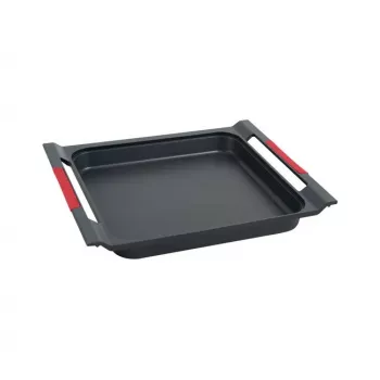 Teka Backblech aus Gusseisen für 70-L-Backöfen, 45,5 x 37,8 cm