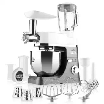 ETA Gustus Gulliver IV Planetary-Küchenmaschine, Grau/Weiß (412890010)