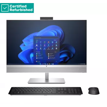 RENEW SILVER HP Elite 870 G9 AIO All-in-One 27 - i9-14900, 64GB, 2TB SSD, 27 QHD Non-Touch AG, höhenverstellbar, USB-Maus, Win 11 Pro, 1 Jahr