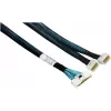 Supermicro CBL-MCIO-1255L4Y MCIO x8 auf 2 SlimSAS LP x4 Kabel, gerade, 55cm