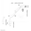 NEOMOUNTS FLACHBILDSCHIRM-TISCHHALTERUNG (10-32) TISCHKLEMME/DURCHFÜHRUNG