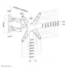 NEOMOUNTS FLACHBILDSCHIRM-WANDHALTERUNG (NEIGUNG & DREHUNG)