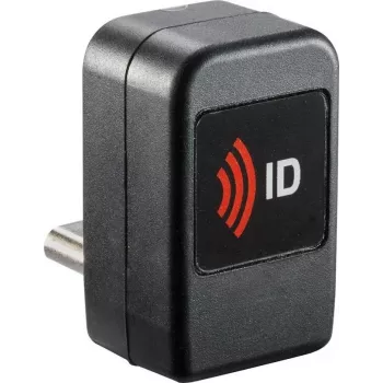 RF IDeas WAVE ID Nano CCID 13.56MHz CSN Schwarz Vertikaler USB-C-Leser