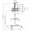 LH-GROUP FLROOSSTAND MIT ROLLEN 37-70 BASIC