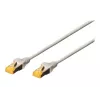 DIGITUS CAT6A S/FTP Patchkabel, 0,5 m, Grau