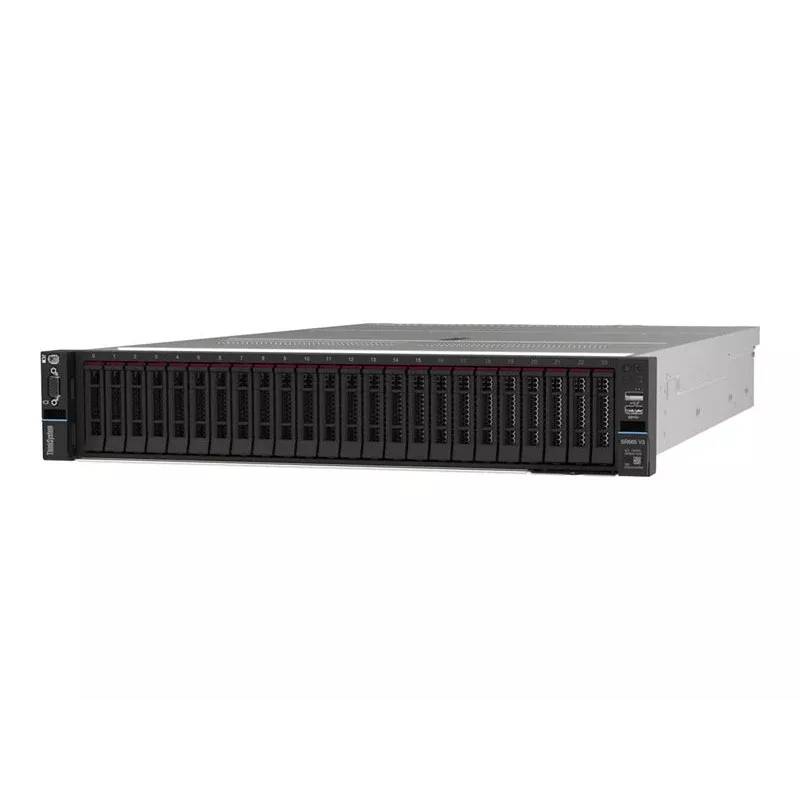 Lenovo ThinkSystem SR665 V3 Server Rack (2U) AMD EPYC 9124 3 GHz 32 GB DDR5-SDRAM 1100 W