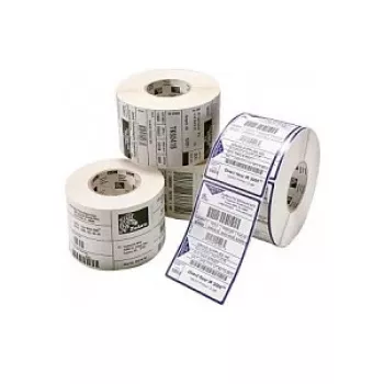 Etikettenrolle Zebra Z-Ultimate 3000T Silber permanent haftend, Polyester, 70×32 mm, Kern 25 mm, Rollen-Ø 127 mm, 28.440 Etiketten