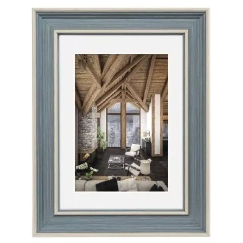 Hama Rustic Einzelbilderrahmen Blau