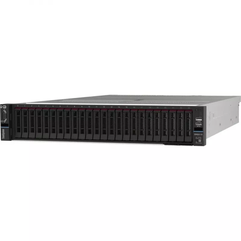Lenovo ThinkSystem SR650 V3 Server Rack (2U) Intel Xeon Silver 4509Y 2,6 GHz 32 GB DDR5-SDRAM 1100 W