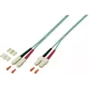 EFB Elektronik O0318.1 Duplex SC-SC OM4 LWL-Patchkabel, 1 m, violett