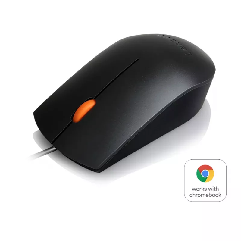 Kabelgebundene USB Beidhändig Maus Lenovo GX30M41577 Optisch, USB-Anschluss, beidhändiges Design