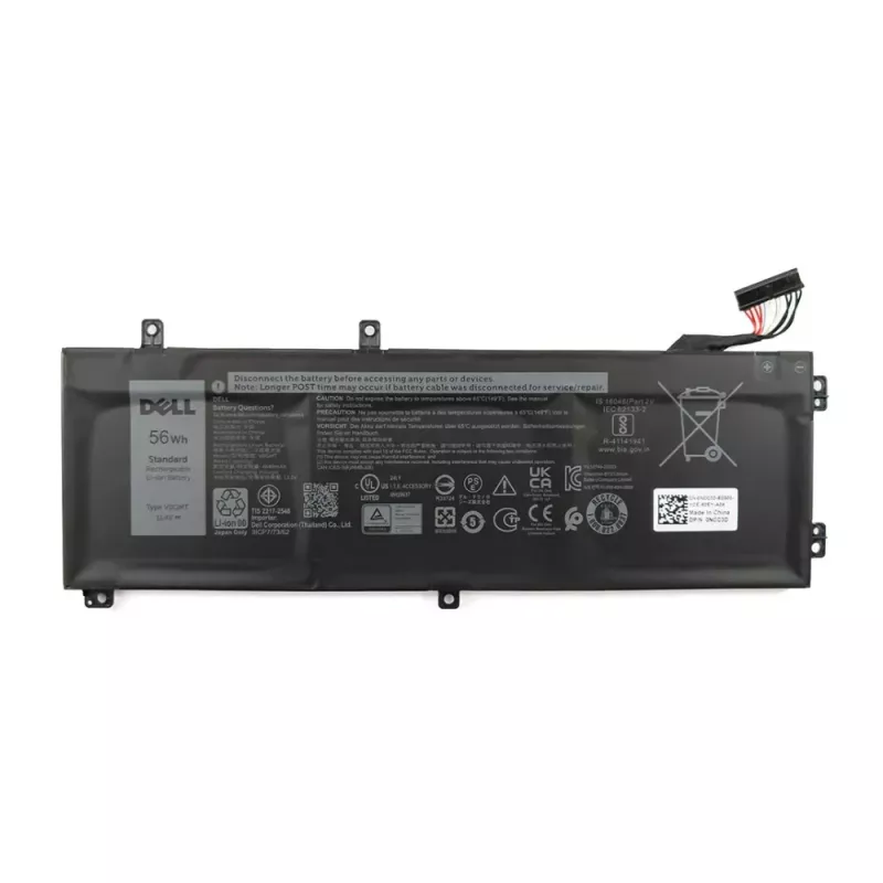 Laptop-Akku Dell V0GMT 56Wh 3-Zellen Lithium-Ionen für kompatible Dell Notebooks