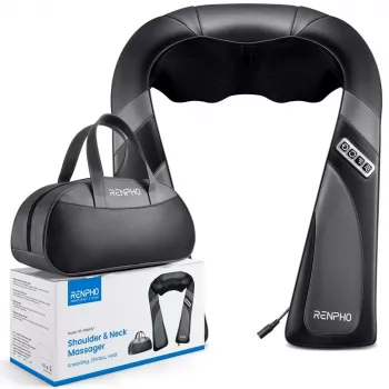 RENPHO U-Neck-Go SNM067 Nacken- und Schultermassagegerät Schwarz