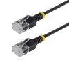 StarTech.com 1m Ultra Slim Cat6a UTP Patchkabel - RJ-45 Stecker zu RJ-45 Stecker - Blau
