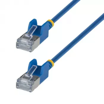 StarTech.com 2m Ultra Slim Cat6a Ethernet Patchkabel - Blau