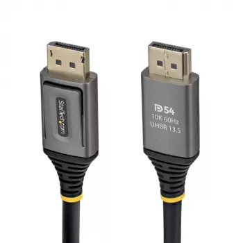 StarTech.com 0,5 m DisplayPort 2.1 Kabel - DP54 - DisplayPort Stecker auf DisplayPort Stecker - Schwarz
