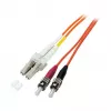 EFB Duplex Patchkabel LC-ST OM1 10m LSZH 2mm Orange