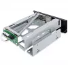 ICY DOCK TurboSwap MB171SP-1B trägerloser lüfterloser 3,5 Zoll SAS/SATA HDD Wechselrahmen für 5,25 Zoll Schacht