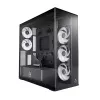 ARCTIC Xtender VG Midi-Tower PC-Gehäuse, ATX, Schwarz, klares Glas