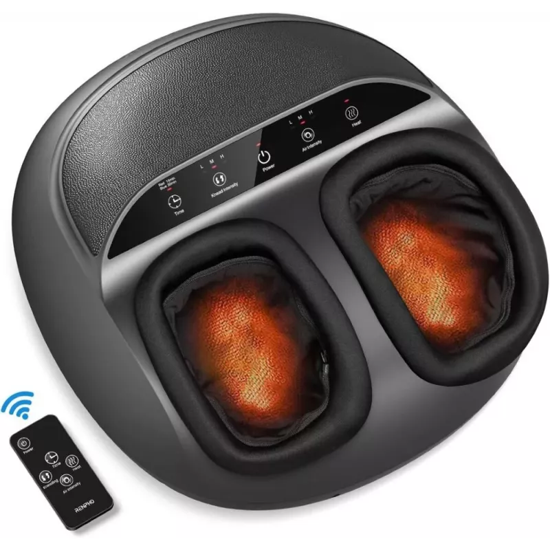 RENPHO Shiatsu Fußmassagegerät für Plantarfasziitis, Schwarz