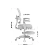 MARK ADLER Junior 4.4 Grey Drehstuhl fürs Büro