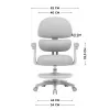 MARK ADLER Junior 4.4 Grey Drehstuhl fürs Büro