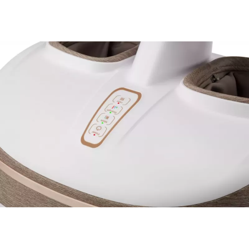 Medivon Perseus 3-in-1 Fußmassager, Weiß/Braun