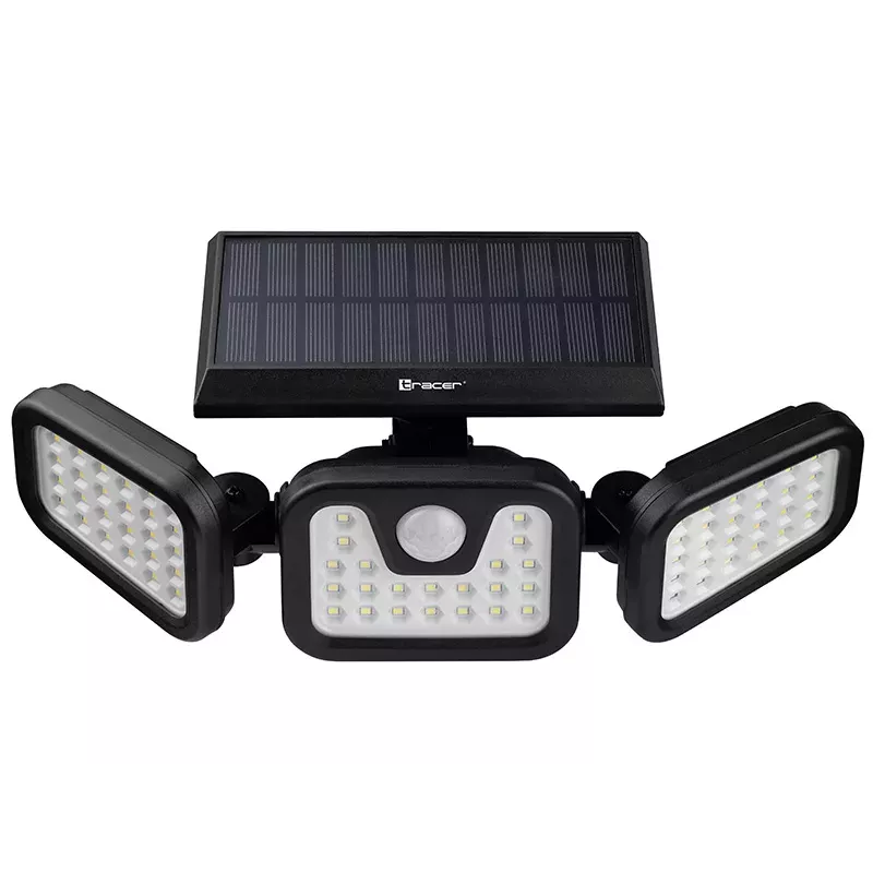 Tracer 47191 Saturn LED Solarflutlicht mit Bewegungsmelder