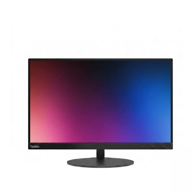 Lenovo ThinkVision T23D-10 23 inch Full HD IPS Monitor mit Standfuß, Schwarz