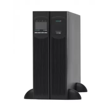 ONLINE USV XANTO 6000 USV - 6000 VA / 5400 W - Online Double Conversion - Rack/Tower 3U - 2x C19, 4x C13, Klemmleiste - USB, RS-232, Intelligent Slot