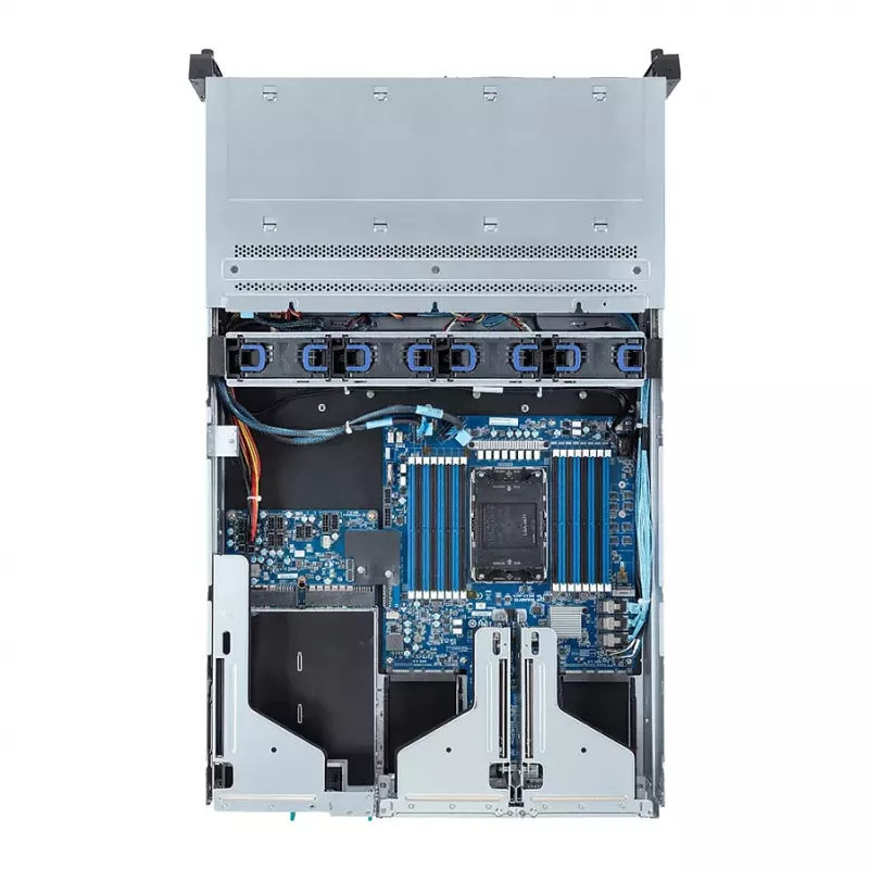 Giga Computing GigaByte R263-S30-AAH2 2U Rackmount-Server-Barebone, Intel der 5./4. Generation, 12x 3,5/2,5-Zoll-Schächte, 2x 1300-W-Netzteil