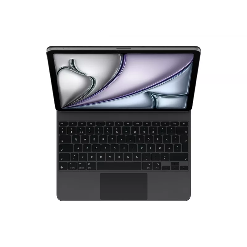Apple Tastatur für iPad Air 13 Zoll (M4, M3) - Kabelgebunden - Russisch - Schwarz