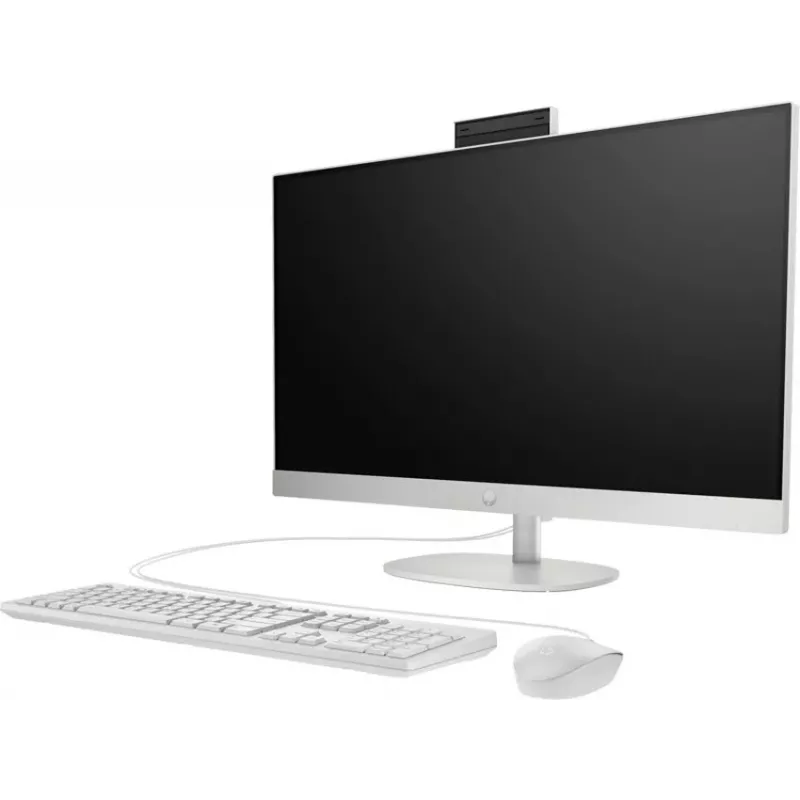 HP All-in-One 27-cr0154nh, Intel Core i7-1355U, 8GB RAM, 512GB SSD, 27 inch Full HD Touchscreen, Windows 11 Home, Weiß (generalüberholt)