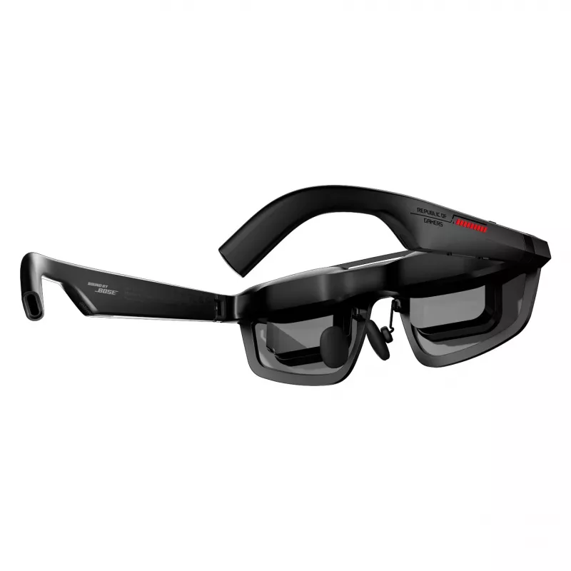 ASUS ROG XREAL R1-N Gaming-AR-Brille 240 Hz, schmale Größe IPD 63 (57-66 mm), Schwarz