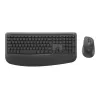 Logitech MK880 For Business Wireless Keyboard and Mouse Combo - Graphite - US International - 2,4GHz/BT