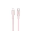 CANYON USB-C-auf-USB-C-Kabel 60W 1m Silikon Pink Sand