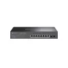 TP-Link Omada TL-SG2210MP Managed L2/L2+ PoE-Switch, 8x Gigabit RJ45, 20 Gbps Switching-Kapazität, Rackmontage 1U