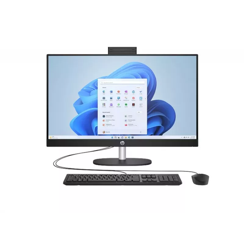 HP All-in-One 27-cr0912nc Desktop-PC, Intel Core i5-1334U, 16 GB RAM, 512 GB SSD, 27 inch Full-HD-IPS-Display, Windows 11 Home, Weiß (generalüberholt)
