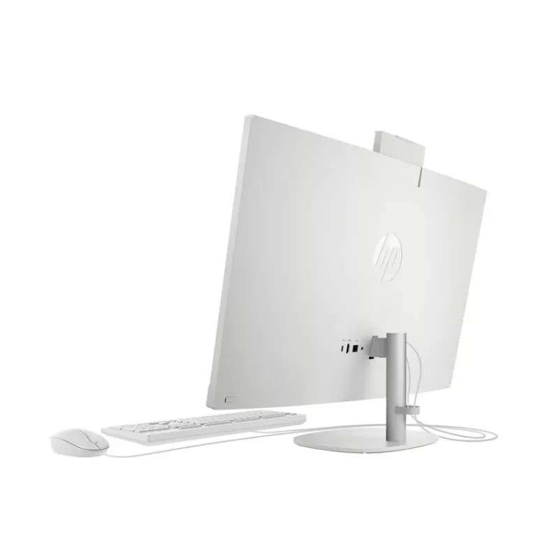HP All-in-One 24-cr0046na Desktop-PC, Intel Core i5-1334U, 8 GB RAM, 512 GB SSD, 23,8 inch Full-HD-IPS-Display, Windows 11 Home, Weiß (generalüberholt)