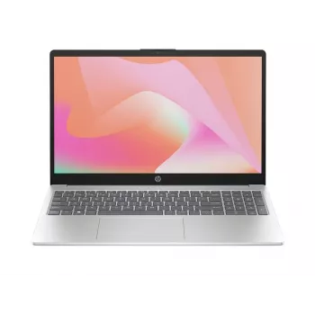 HP Laptop 15-fd0267ne, 15,6 inch Full HD, Intel Core i7-1355U, 8GB RAM, 512GB SSD, Windows 11 Home, Natural Silver (generalüberholt)
