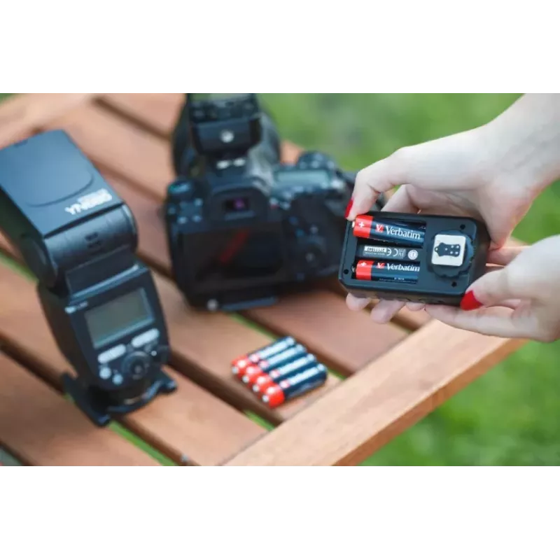 Verbatim 49501 Alkaline-Batterien AA LR6 (4 Stück/Packung)