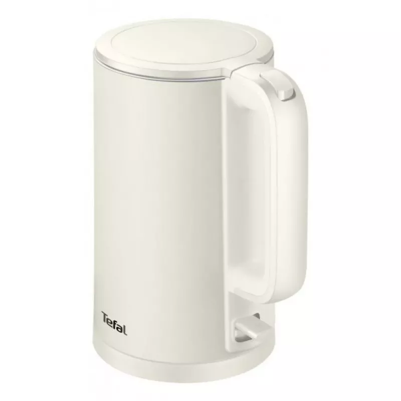 Tefal Thermo Protect KO140AE0 Elektrischer Wasserkocher, 1,5 L, 1500 W, Weiß