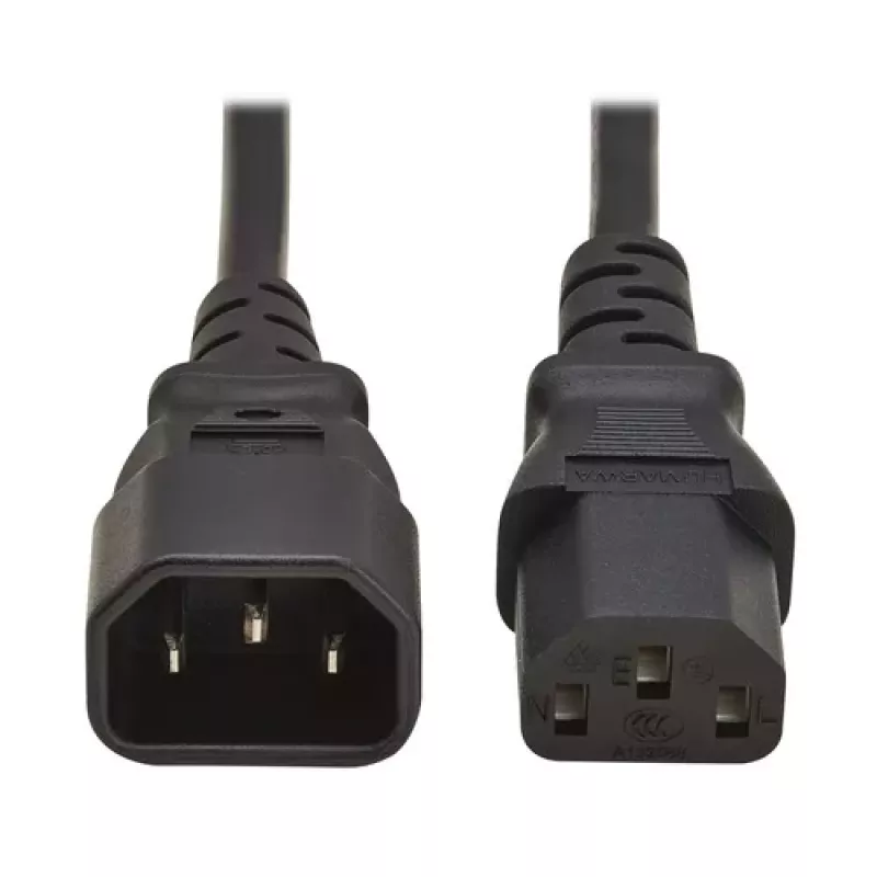 Eaton Tripp Lite Series Netzkabel, IEC 60320 C14 auf C13, 0,5 m, Schwarz