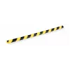 Durable S32R Bodenkabelbrücke, PVC, Schwarz/Gelb, Abgerundet, 1000 mm