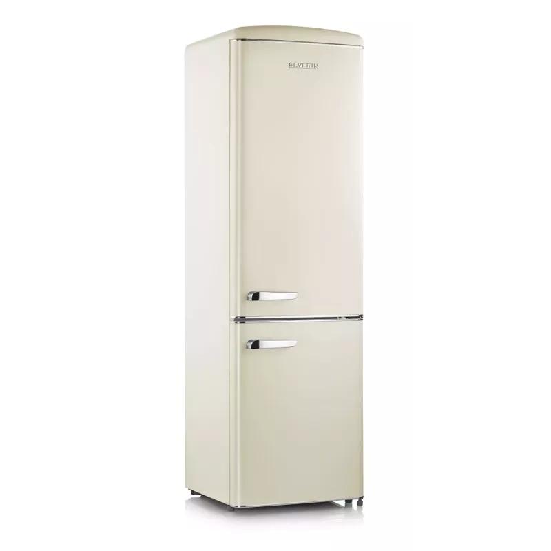Severin RKG 8919 Retro Kühl-Gefrierkombination, 181/63 L, Creme