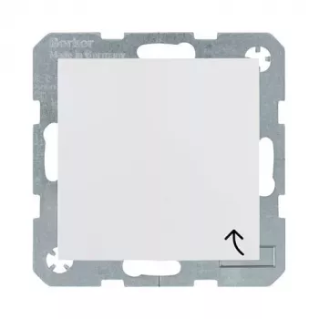 Berker 47528989 Steckdose Schuko Typ F 1-fach IP44 Polarweiß Glänzend S.1