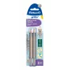 Pelikan Griffix Graphitstift HB, dreieckig, beige/grau, 3,5 mm, 2 Stück