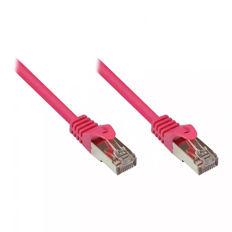 GoodConnections Alcasa Cat.5e SF/UTP RJ-45 Patchkabel 0,15 m Gold